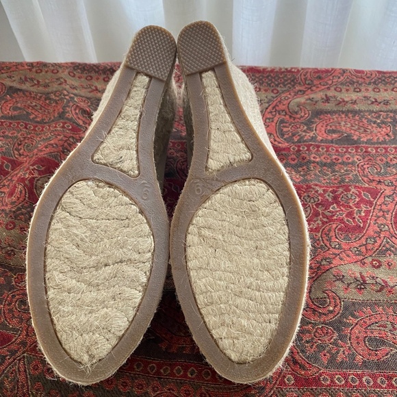 J.Crew Wedge , Espadriiles, Natural, Size 9 - Picture 3 of 3